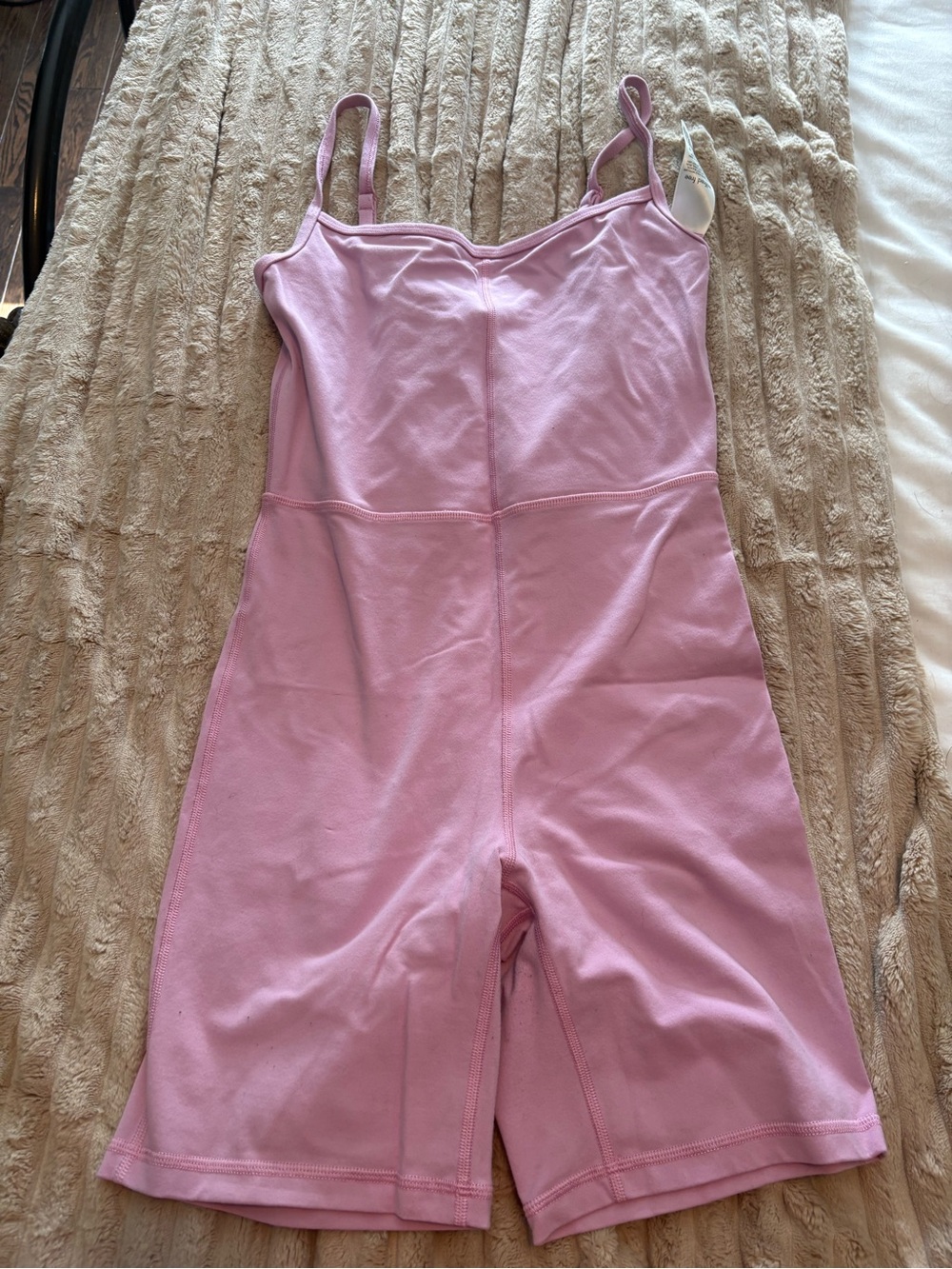 Aritzia jumpsuit 7” pink